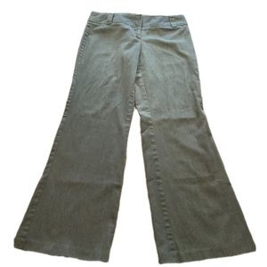No Boundaries Women's Gray Flare Pants